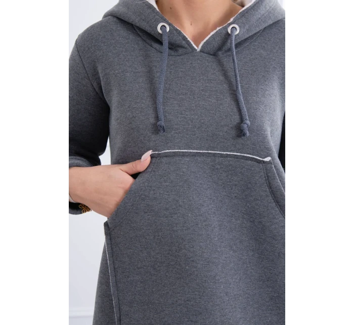 Sada model 18742594 kalhot v grafitové barvě - K-Fashion Sada model 18742594 kalhot v grafitové barvě - K-Fashion