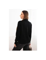 Dámský svetr volný  Černá model 21489393 - Kesi