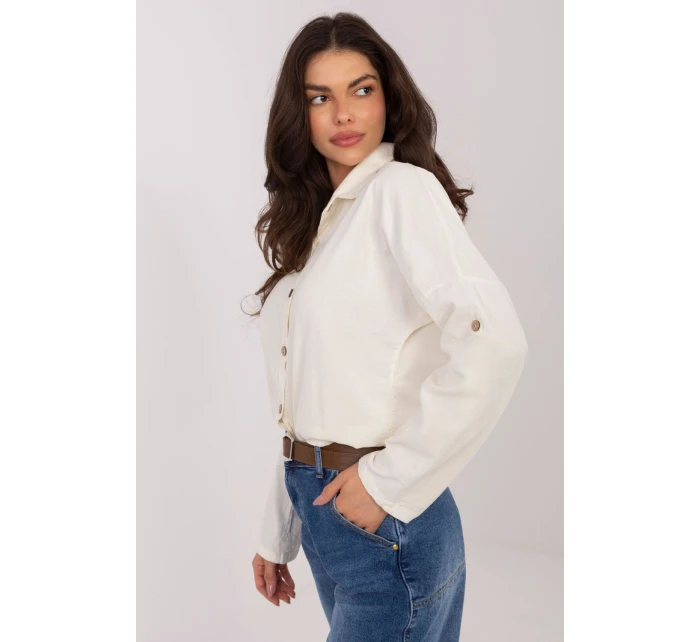 Košeľa s dlhým rukávom model 222883 Taliansko Moda