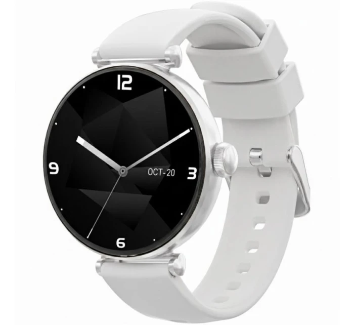 Chytré hodinky Silver White 2 Stripes model 21807443 - Gravity Chytré hodinky Silver White 2 Stripes model 21807443 - Gravity