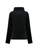 Geographical Norway Dámska fleecová bunda Ticarina Black Db Lady 0124 black (WZ8079F/GN-Black)
