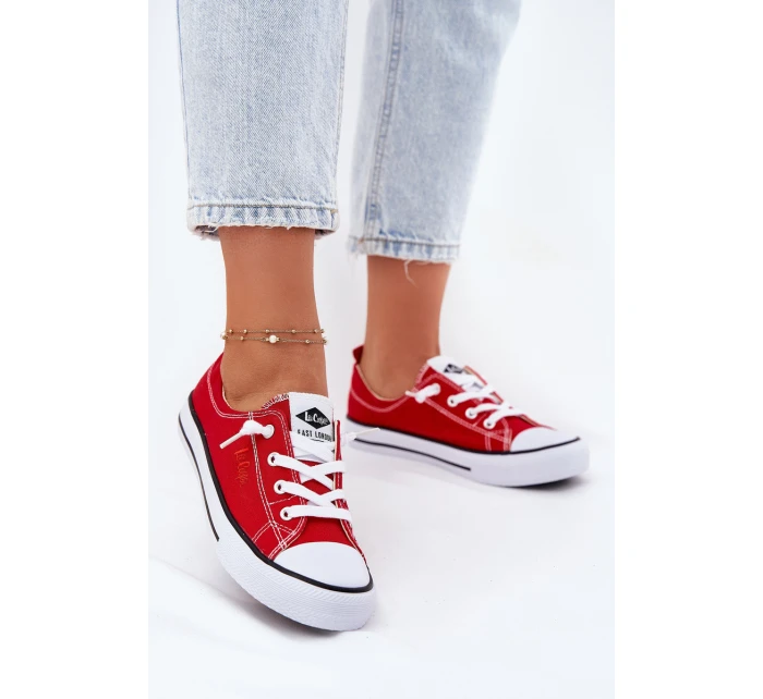 Dámské Textilní Tenisky model 21693743 Červené - Lee Cooper