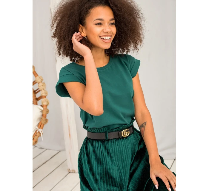 Tričko RV TS 4833.28P tmavo zelená