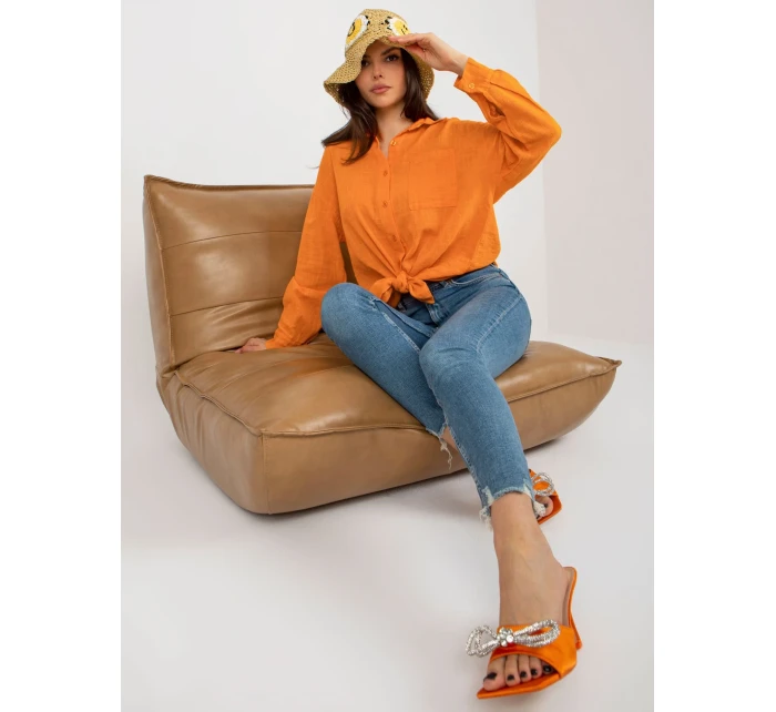 TW KS BI 26698 košele.50 oranžová