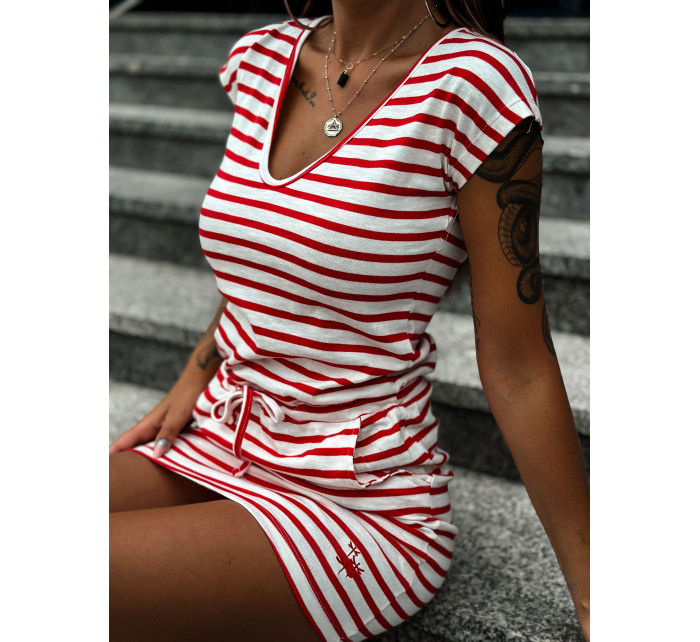 TW SK šaty 2019 1.75 biele a červené