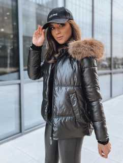Dámska prešívaná zimná bunda SPARKLE black FashionStreet TY3953