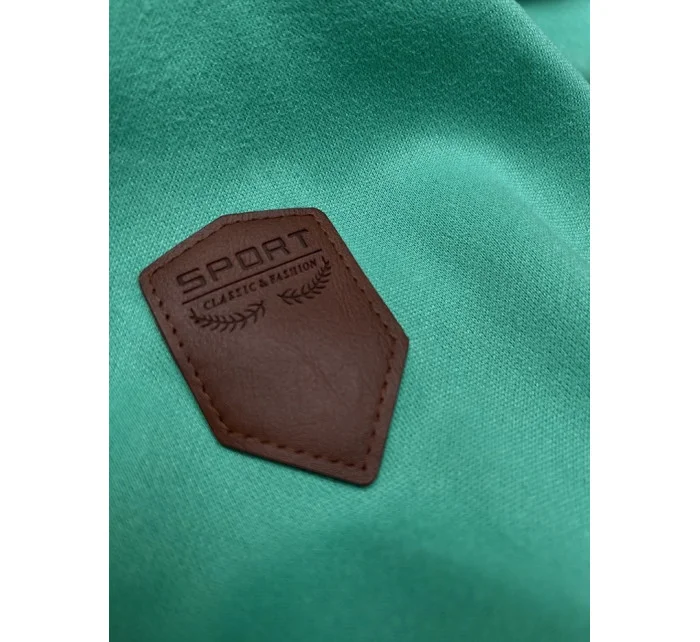 Zelená dámská mikina s kapucí model 20102144 - 6&8 Fashion