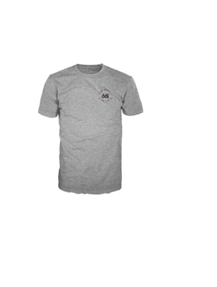 661 Tričko Premium Tee Heather XXL sivá