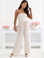 Kalhoty CS SP XYS3649.95 světle béžové