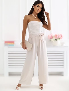 Nohavice CS SP XYS3649.95 svetlo béžová