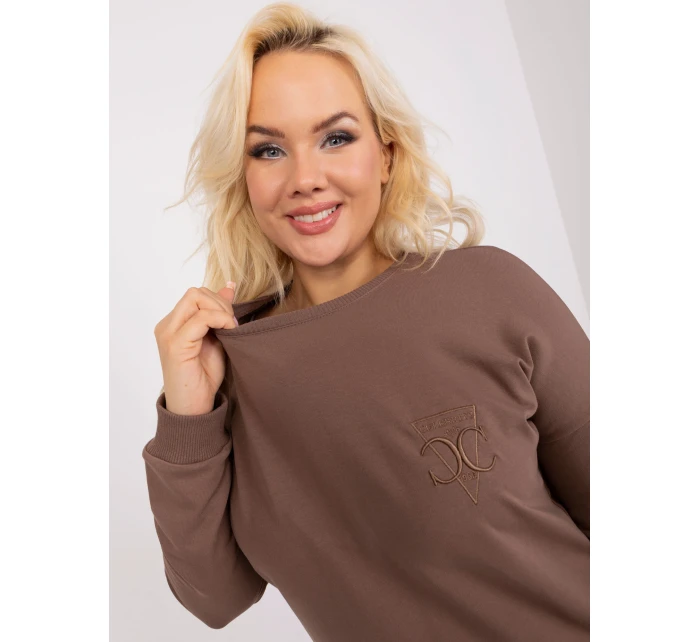 Bluzka RV BZ model 19154353 brązowy - FPrice Bluzka RV BZ model 19154353 brązowy - FPrice