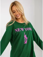 Mikina VI BL 3212.15x tmavo zelená Mikina VI BL 3212.15x tmavo zelená