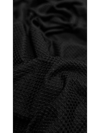 Dámský župan s kapucí Black Beauty model 22264697 - Vestis Dámský župan s kapucí Black Beauty model 22264697 - Vestis