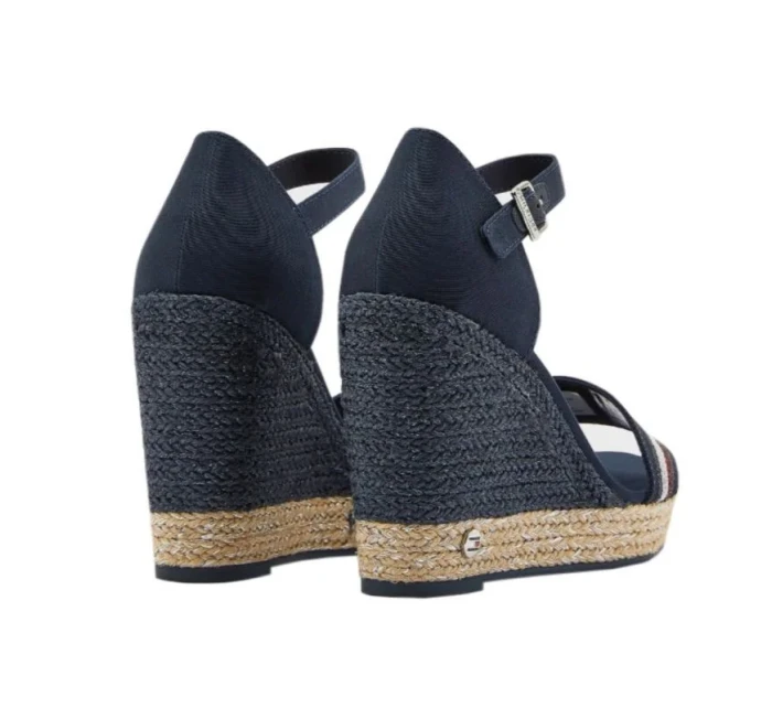 Sandále Tommy Hilfiger Grosgrain High Wedge Sandal W FW0FW05254