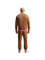 Pánská mikina Nike Club FT světle hnědá FN3888 270 Pánská mikina Nike Club FT světle hnědá FN3888 270