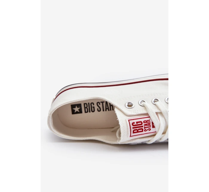 Nízké pánské tenisky Big Star model 21654621 Bílé - Big Star Shoes