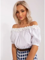 Sukienka LK SK model 20301460 biało granatowy - FPrice