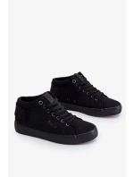 Dámské klasické vysoké tenisky Big Star LL274001 Černé Dámské klasické vysoké tenisky Big Star LL274001 Černé