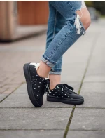 Dámske topánky Vuch Lucky Dots Black Dámske topánky Vuch Lucky Dots Black