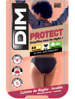 Dámske menštruačné nohavičky Protect MENSTRUAL SLIP Tmavomodrá s béžovou - DIM