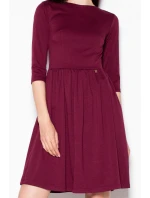 Dámské šaty model 19385041 Vínová - Venaton