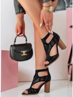 Dámske sandále ELENORA black FashionStreet ZY0809