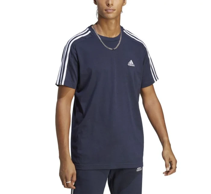 Essentials Single Jersey 3Stripes Tee M model 19572143 pánské - ADIDAS Essentials Single Jersey 3Stripes Tee M model 19572143 pánské - ADIDAS
