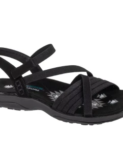 Skechers Reggae Slim - Summer Heat Sandále 163116-BBK Black 35