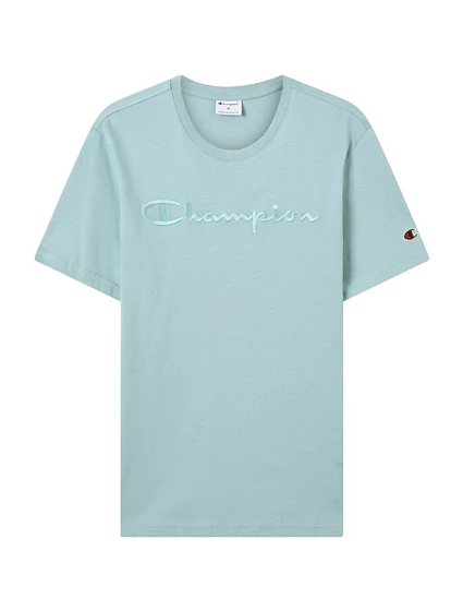 Pánské tričko SS Tee blue pánské model 22121685 - CHAMPION Pánské tričko SS Tee blue pánské model 22121685 - CHAMPION