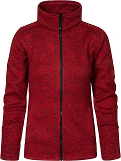 Promodoro 7725 Dámska pletená fleecová bunda 40.7725 heather red