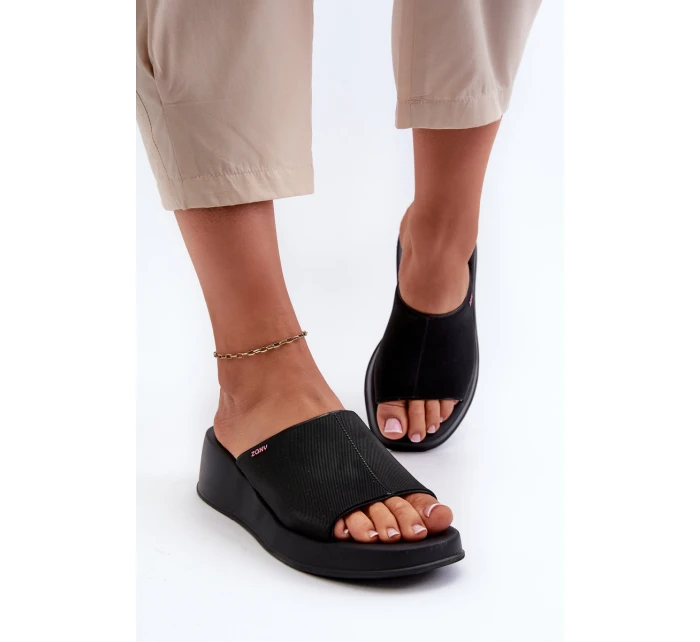 Dámské Sandály Na Černé model 21661742 - Zaxy Dámské Sandály Na Černé model 21661742 - Zaxy