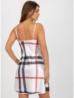 Nočná košeľa BR KN 1058 2 bielo-čierna