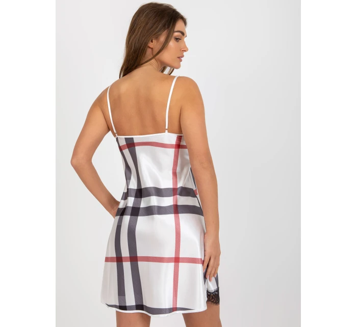 Nočná košeľa BR KN 1058 2 bielo-čierna