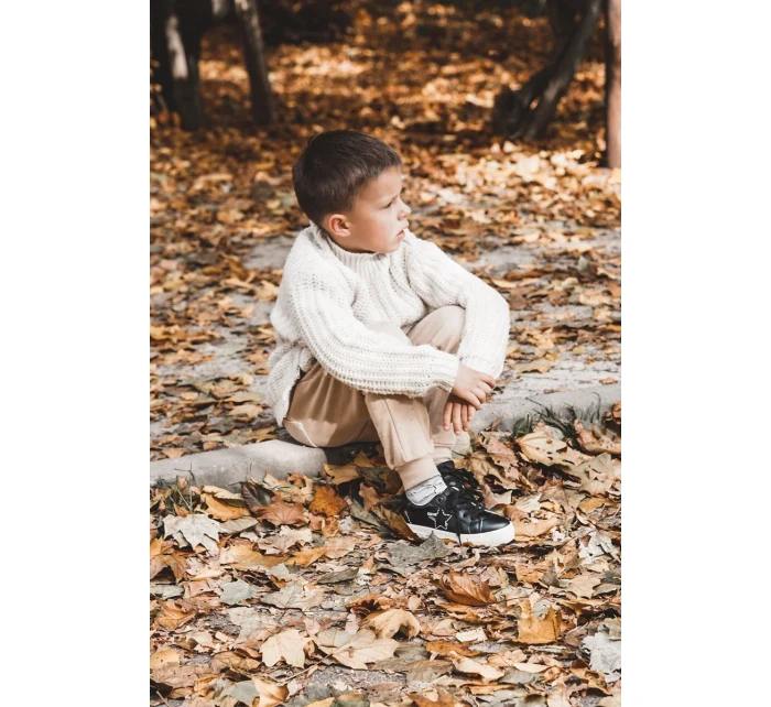 Dětská sportovní obuv Šněrovací Big Star KK374223 Černe