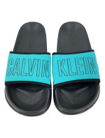 Plážové pantofle model 7420701 tyrkysová - Calvin Klein