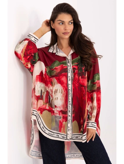 Košeľa s dlhým rukávom model 218392 Rue Paris