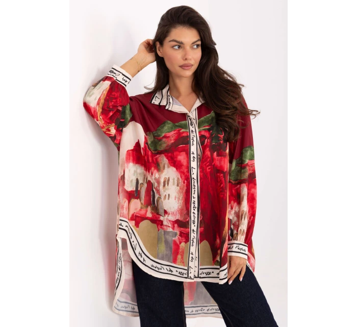 Košeľa s dlhým rukávom model 218392 Rue Paris