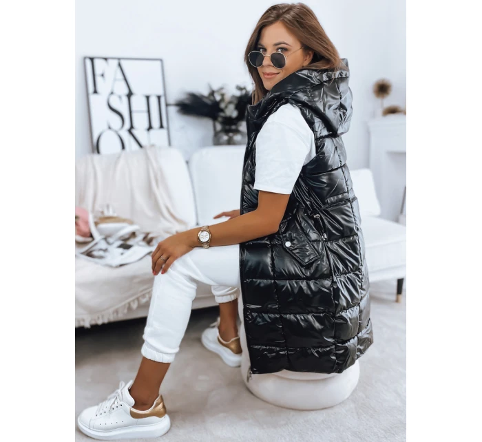 Dámská prošívaná vesta černá Dstreet model 21965981 - FashionStreet
