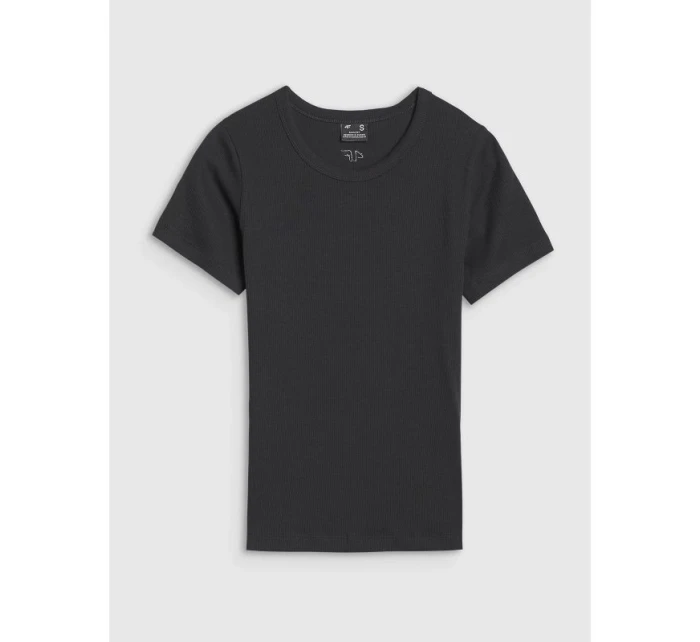 Dámské žebrované tričko model 21433273 - 4F