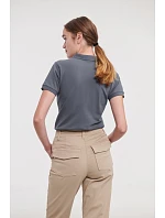 Dámské elastické piqué polo 10. black model 22473800 - Russell Athletic Dámské elastické piqué polo 10. black model 22473800 - Russell Athletic