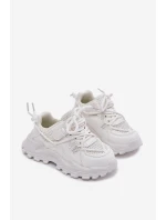 Buty Sportowe Sneakersy Dziecięce Białe Tilvianea Buty Sportowe Sneakersy Dziecięce Białe Tilvianea