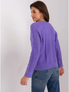 Sweter AT SW fioletowy model 18959471 - FPrice