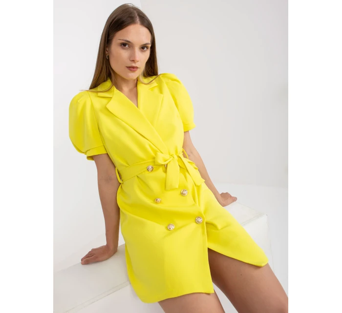 Šaty DHJ SK A6311.39 žltá