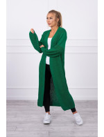 Dlhý sveter zelený