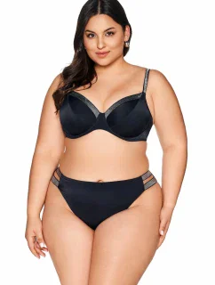 Měkká dámská plavková podprsenka soft Ava SK 225 Black Maxi