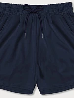 Dámske športové šortky tmavomodré (8K951-25)