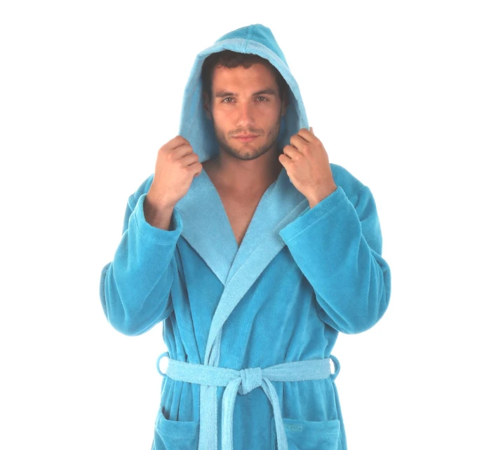 župan Tampa model 20647371 pánský tyrkys - Vestis župan Tampa model 20647371 pánský tyrkys - Vestis