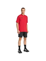 Pánské tričko Tiro 26 Travel Tee červené model 22058639 pánské - ADIDAS