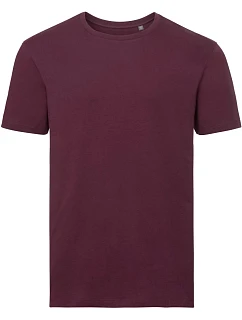 Russell Athletic 108M Pánske tričko Pure Organic 10.108M bordová