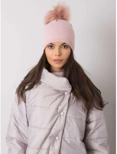 Dámska čiapka JK CZ 34 cap.11 svetlo ružová